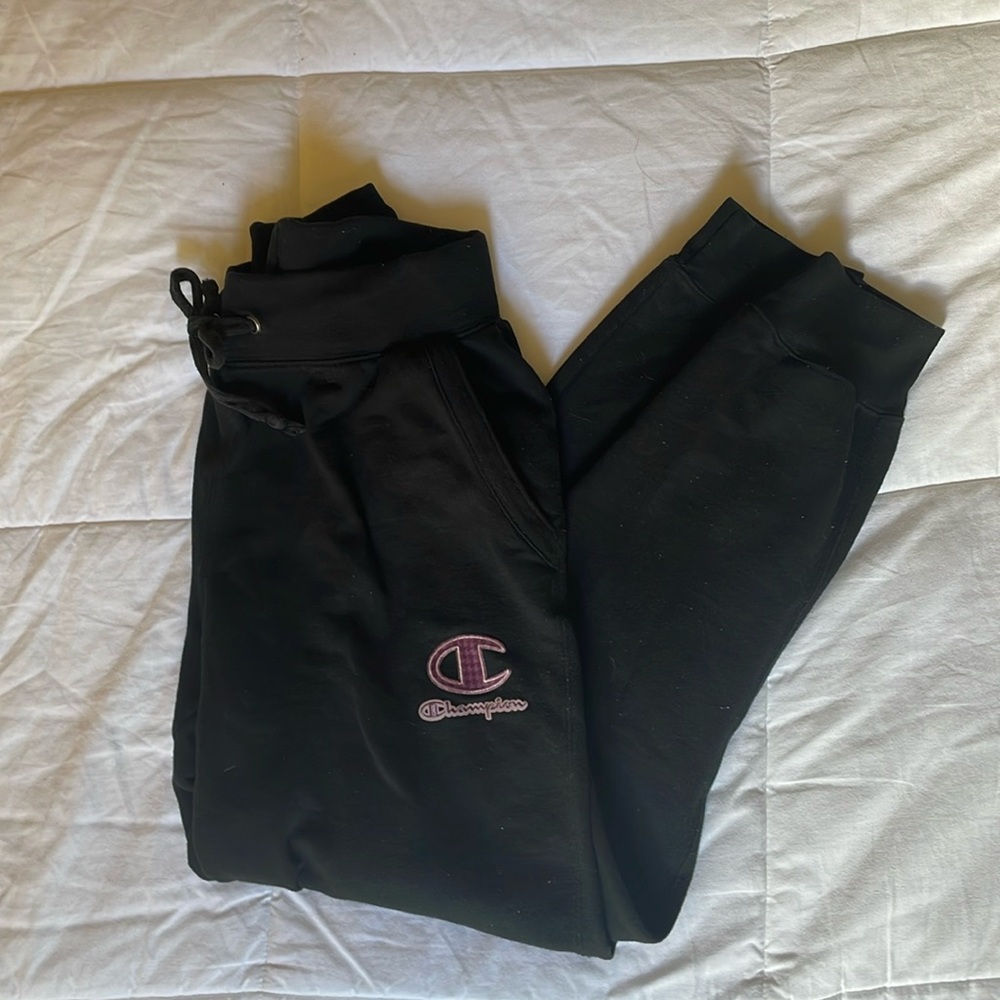 Black champion sweatpants